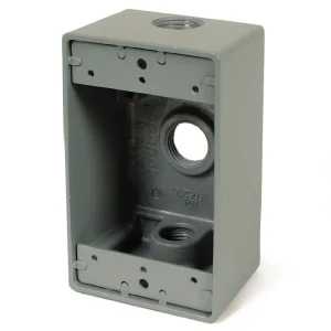 2" x 4", 3-Hole, 1/2" WB, for CLP