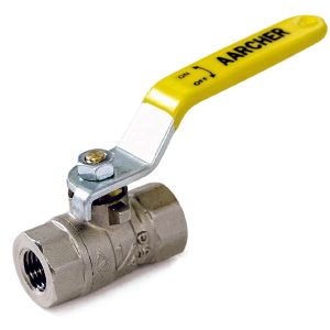 A+ Ball Valves - Nickel-plated Brass, Low PSI