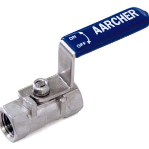 A+ Ball Valves - Stainless-steel, Low PSI, One Piece