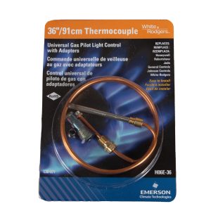 Thermocouple, Universal, 36" Length,Cap Tube, For Gas Valve