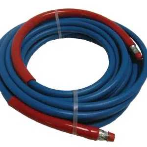 A+ 1 Wire Non-Marking Pressure Washer Hose - Blue, 3/8" ID