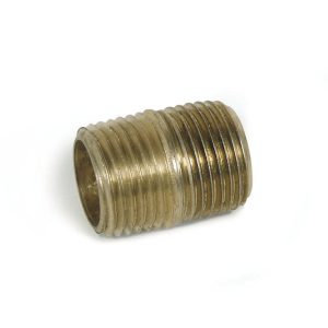 Close Nipple - Brass