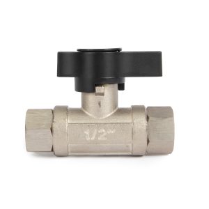 1/2" Ball Valve For Pressure Washers -  Nickel Plated