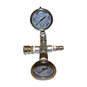 A+ Pressure Gauge / Temperature Test Set
