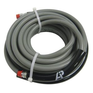 A+ 1-Wire Non-Marking Pressure Washer Hose - Gray, 3/8" ID