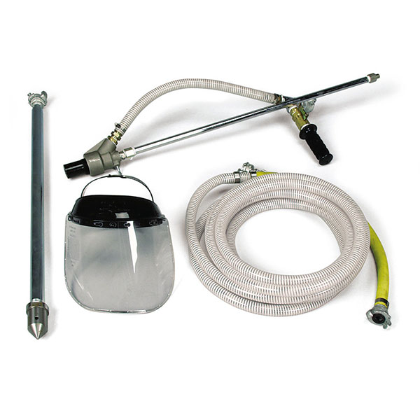 Industrial Pressure Washer Sandblaster Attachment with Tungsten Carbide Nozzle - Strip Paint, Remove Rust & More