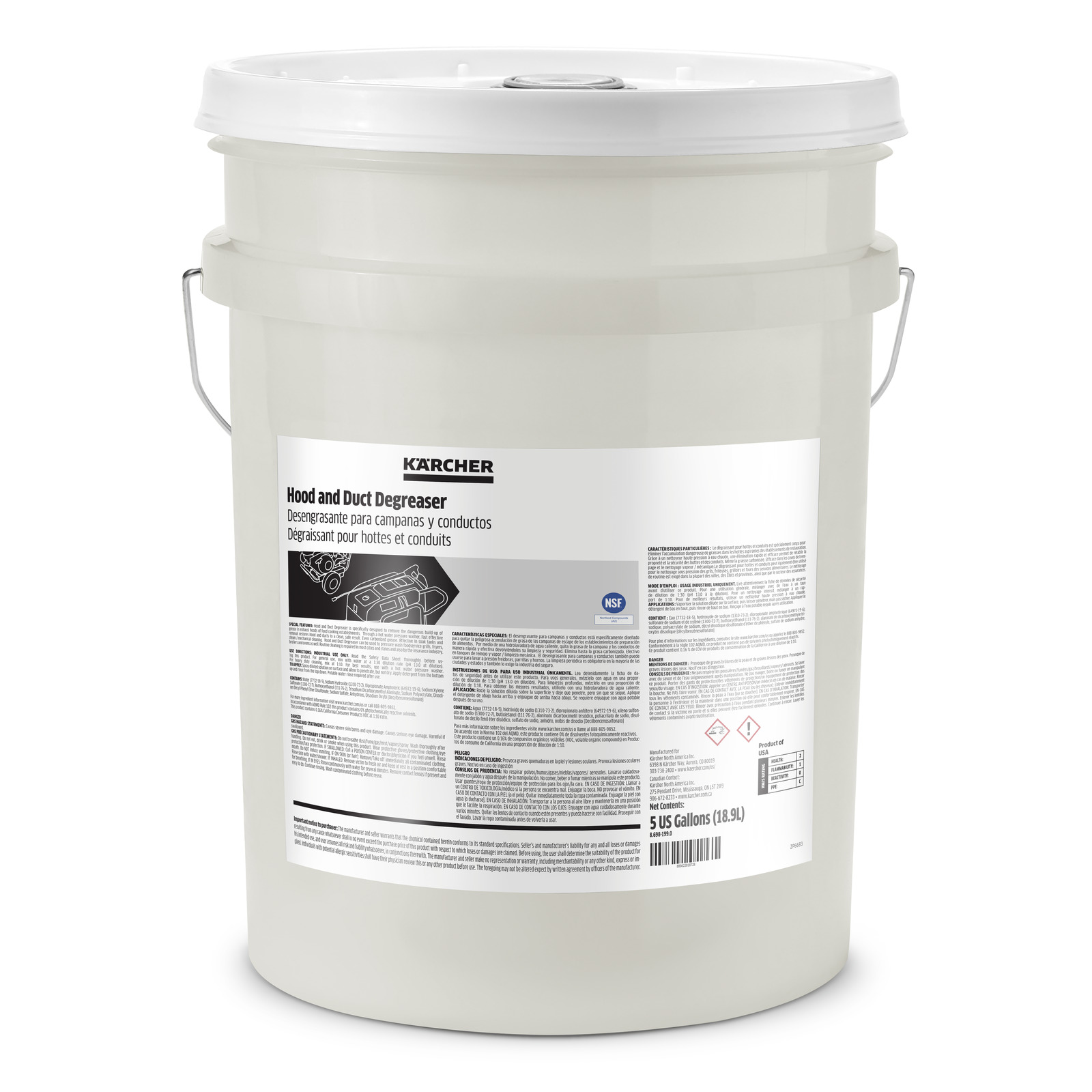 Hood and Duct Degreaser