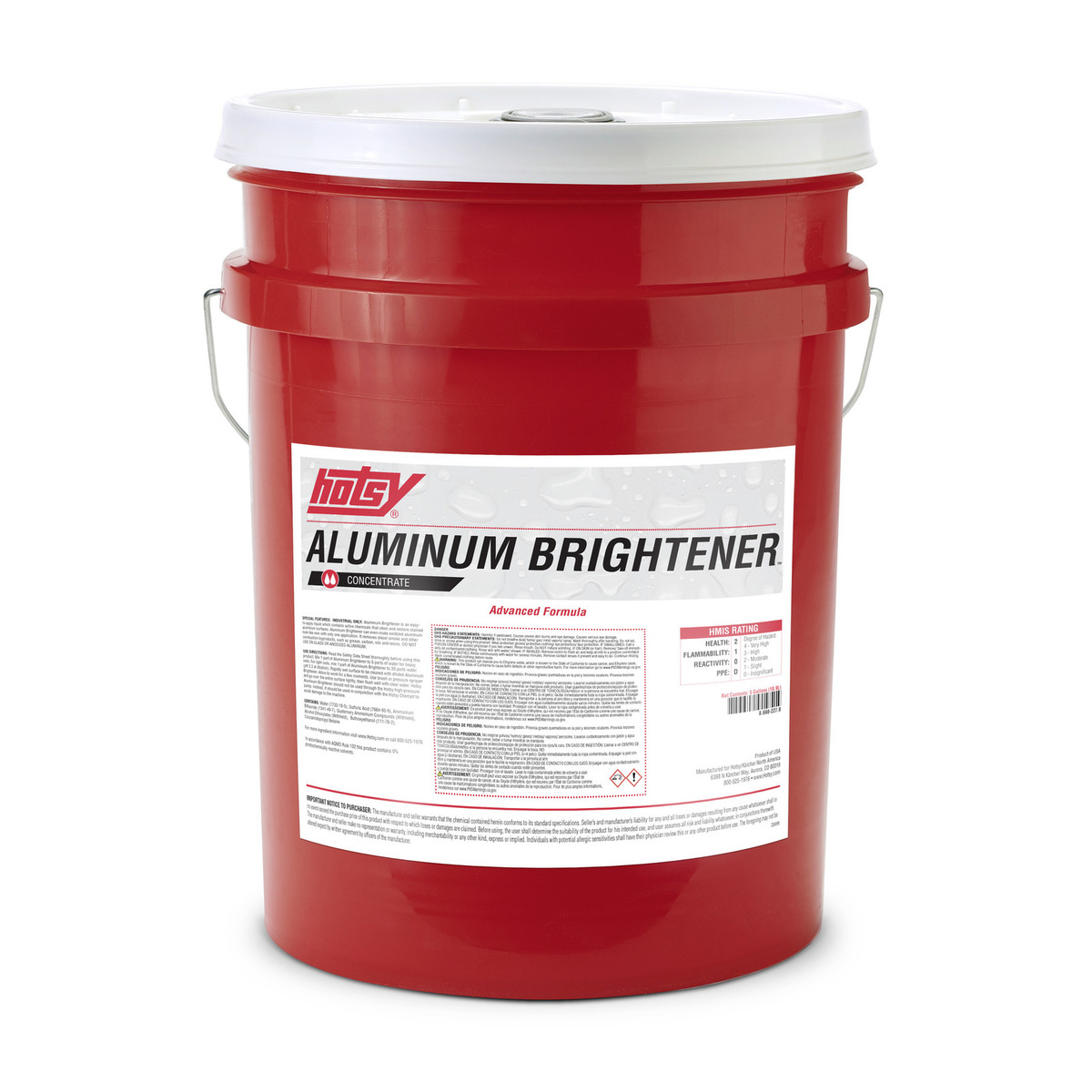 Advanced Formula Aluminum Brightener, 5gal