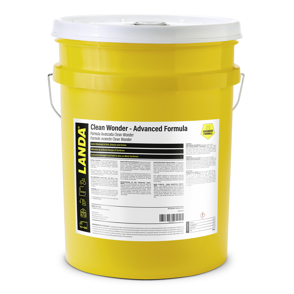 Clean Wonder Advanced, 5gal
